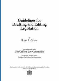 Guidelines for Drafting and Editing Legislation