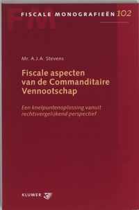 Fiscale aspecten van de Commanditaire Vennootschap