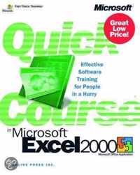 Quick Course in Microsoft Excel 2000