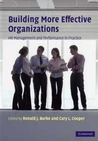 Building More Effective Organizations