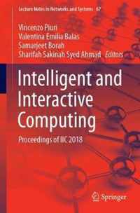 Intelligent and Interactive Computing