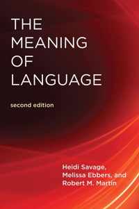 The Meaning Of Language