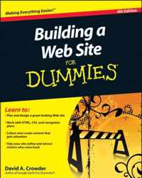 Building A Web Site For Dummies 4th