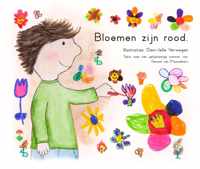 Bloemen zijn rood.