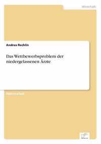 Das Wettbewerbsproblem der niedergelassenen AErzte