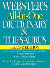 Webster's All-In-One Dictionary & Thesaurus, Second Edition