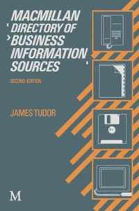 Macmillan Directory of Business Information Sources