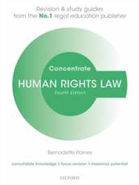 Human Rights Law Concentrate