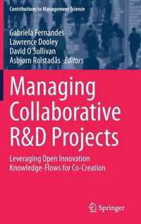 Managing Collaborative R&D Projects