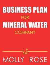 Business Plan For Mineral Water Company