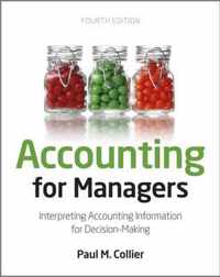 Accounting For Managers