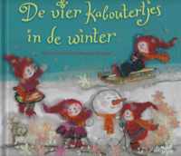 De vier kaboutertjes in de winter.