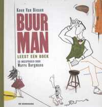 Buurman leest een boek