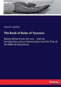 The Book of Rules of Tyconius