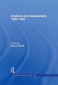 Analysis and Assessment, 1980-1994