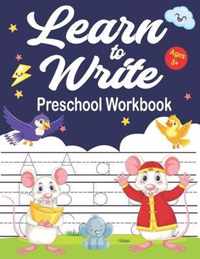 Learn To Write Preschool Workbook