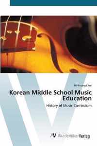 Korean Middle School Music Education