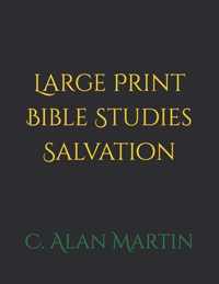 Large Print Bible Studies Salvation