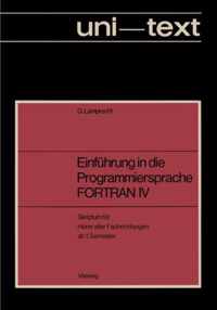 Einfuhrung in die Programmiersprache FORTRAN