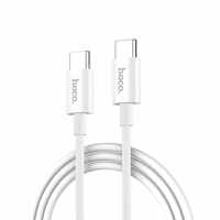 Hoco X23W Charge&Synch USB-C naar USB-C Kabel Wit 1 meter