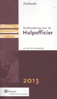 2013 zakboek strafvordering voor de hulpofficier van justitie