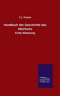 Handbuch der Geschichte des Altertums