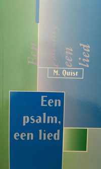 Een psalm, een lied