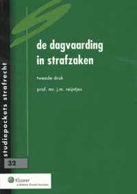 Studiepockets strafrecht 32 -   De dagvaarding in strafzaken