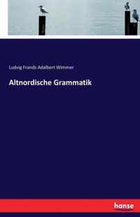 Altnordische Grammatik