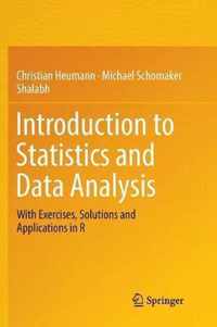 Introduction to Statistics and Data Analysis