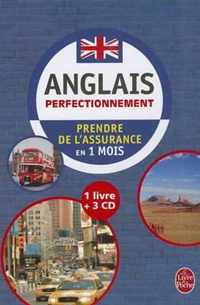 Coffret Anglais Perfectionnement Livre 3 CD