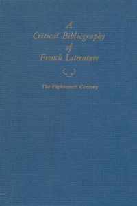 A Critical Bibliography of French Literature