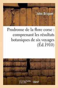 Prodrome de la Flore Corse