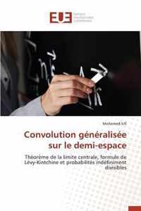 Convolution Gnralise Sur Le Demi-Plan