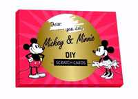 MICKEY MOUSE DIY SCRATCH CARDS SET (5 CARDS)