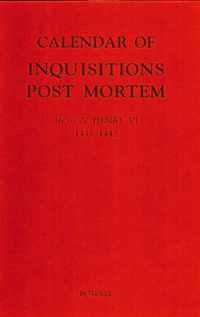 Calendar Of Inquisitions Post Mortem And Other Analogous Doc