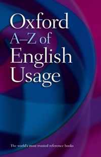 Oxford A-Z Of English Usage