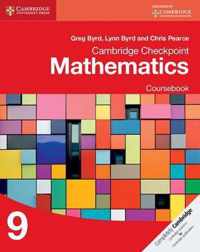 Cambridge Checkpoint Mathematics Coursebook 9