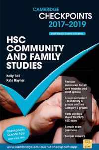 Cambridge Checkpoints HSC Community and Family Studies 2017-19