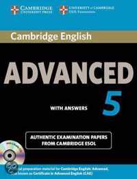 Cambridge English Advanced 5 Self-study Pack (Student's Book with Answers and Audio CDs (2))