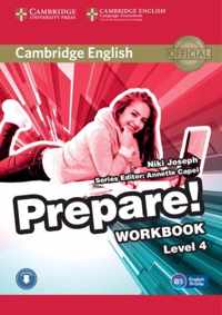 Cambridge English Prepare! 4 workbook + audio download