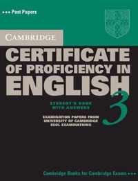 Cambridge Certificate Of Proficiency In English 3 Student'S