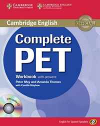 Complete PET for Spanish Speakers Workbook with Answers with Audio CD