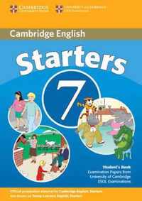 Cambridge Young Learners English Tests 7 Starters Student'S