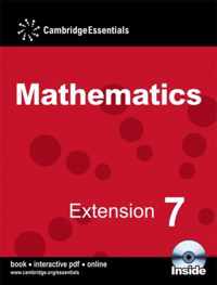 Cambridge Essentials Mathematics Extension 7 Pupil's Book with CD-ROM