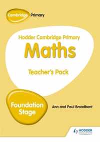 Hodder Cambridge Primary Maths Teacher's  Pack Foundation Stage