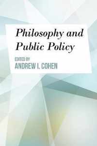 Philosophy and Public Policy