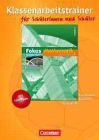 Fokus Mathematik 8. Schuljahr. Gymnasium Ausgabe N. Klassenarbeitstrainer mit eingelegten Musterlösungen