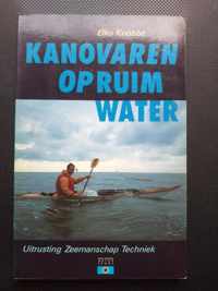 Kanovaren op ruim water