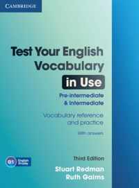 Test Your English Vocabulary In Use Pre-